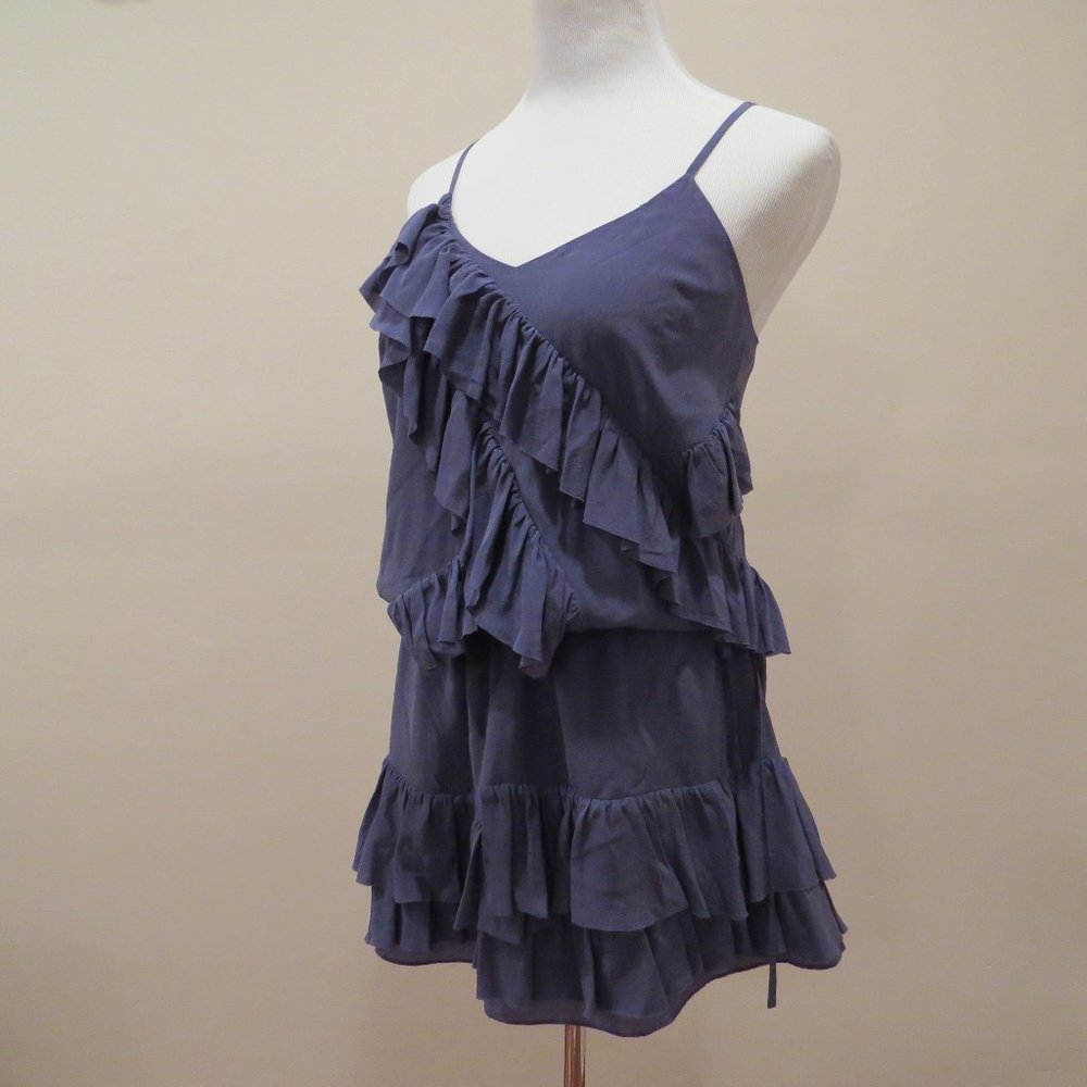 Banan Republic women's purple size S dress silk